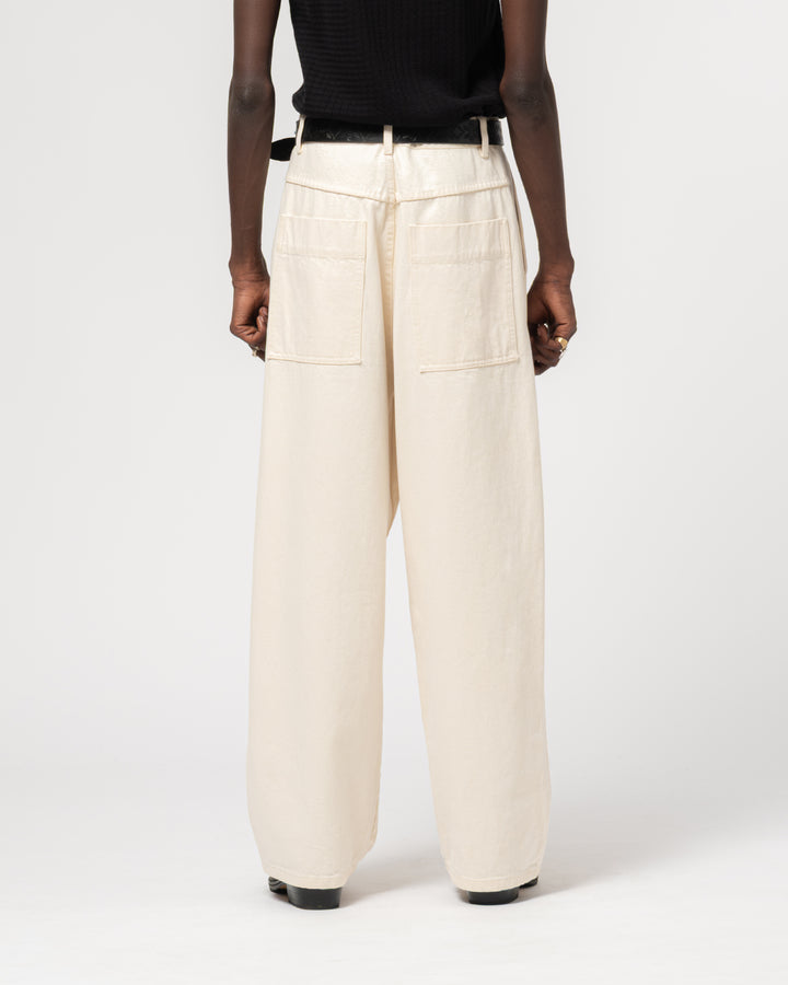 Consul Pants Ecru Denim Ecru