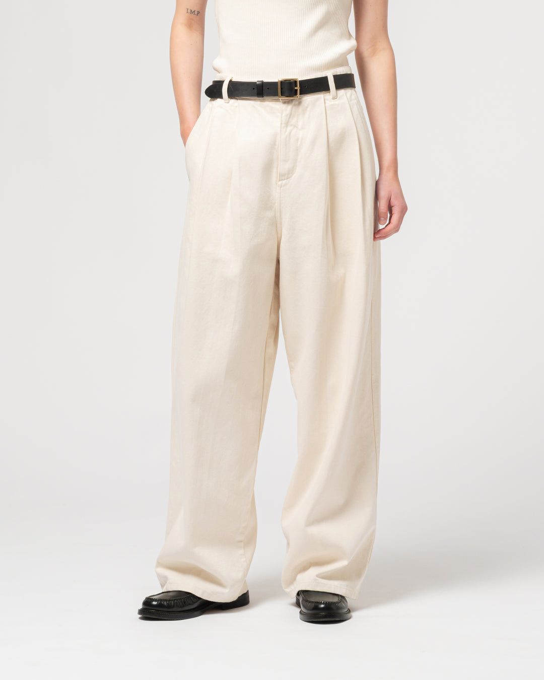 Consul Pants Ecru Denim Ecru