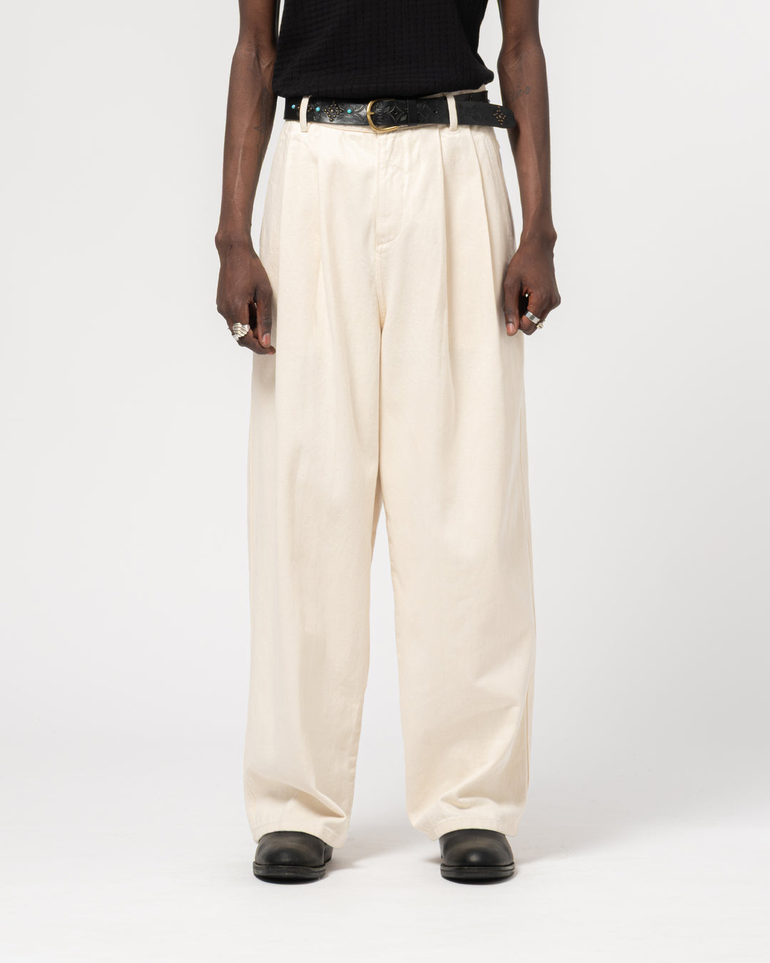 Consul Pants Ecru Denim Ecru