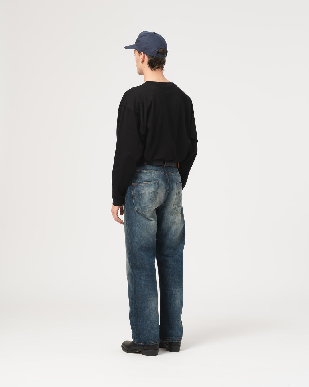 Fit 53 Fl Heavy Selvedge Denim Indigo Worn Out