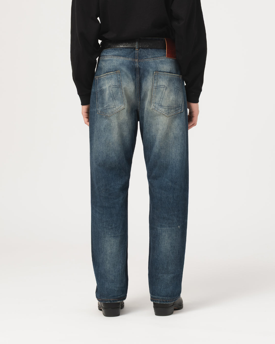 Fit 53 Fl Heavy Selvedge Denim Indigo Worn Out