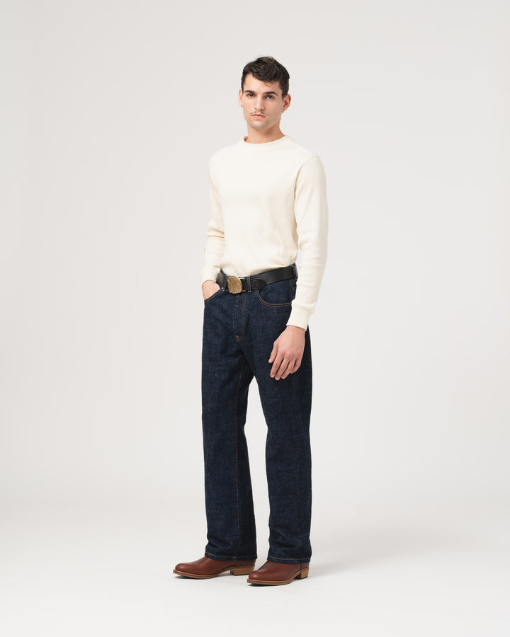 FIT 36 EL Heavy Selvedge Denim Indigo Rinse Wash