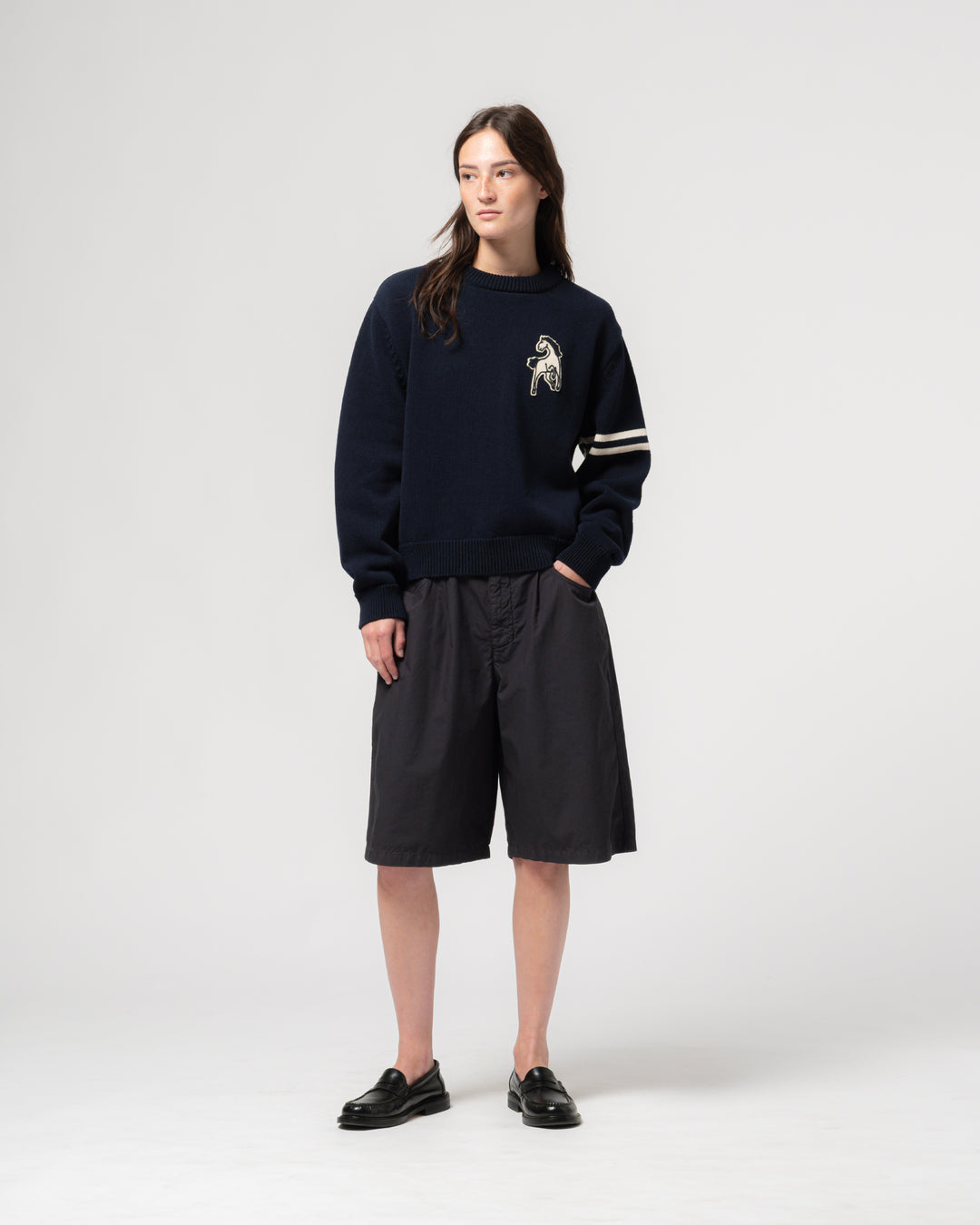 Bermuda Riviera Cotton Midnight Blue