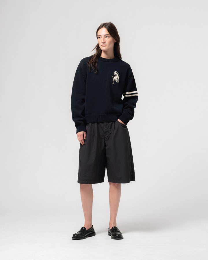 Bermuda Riviera Cotton Midnight Blue