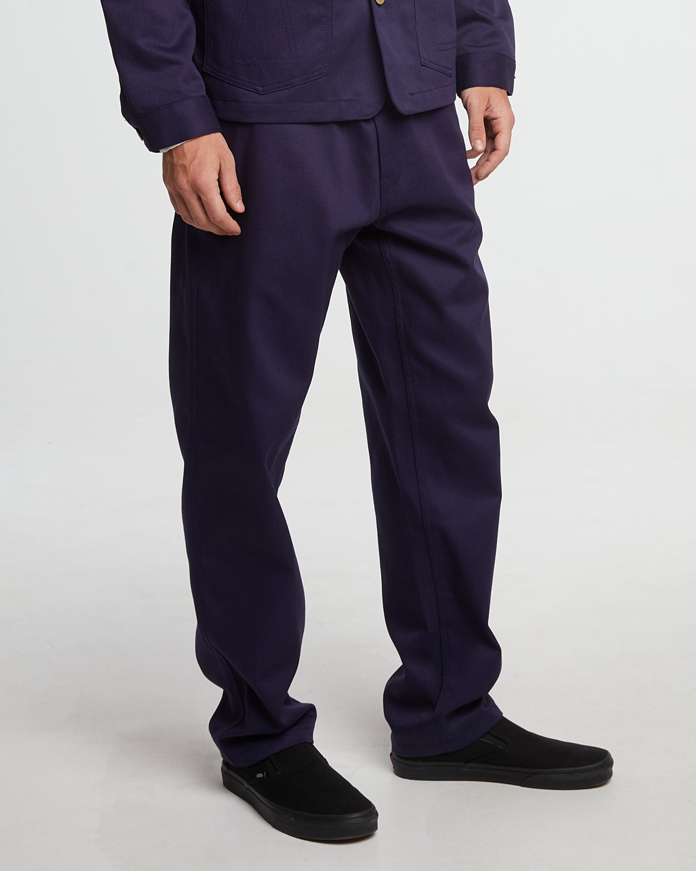 Service Chino Garage Cotton Navy