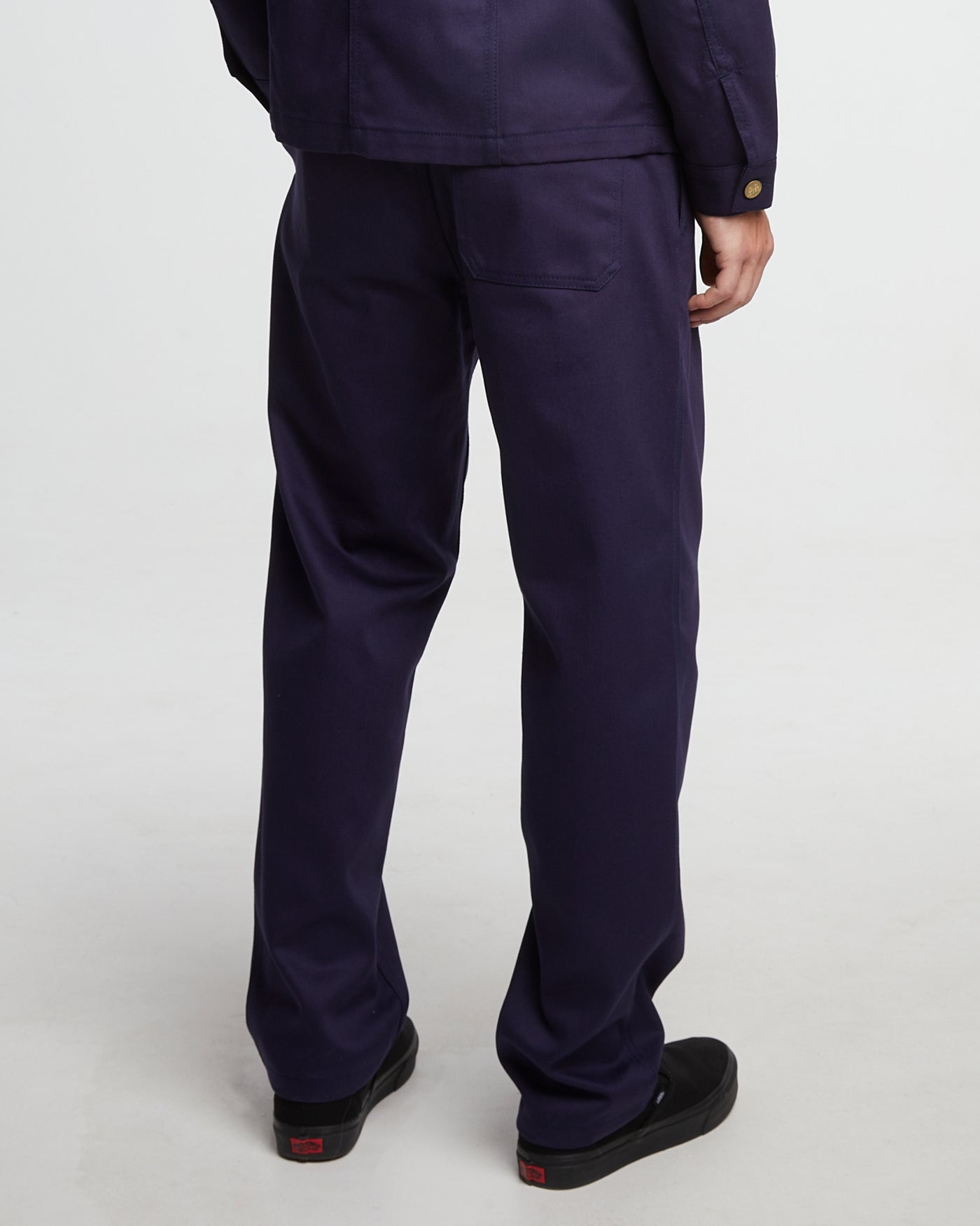 Service Chino Garage Cotton Navy