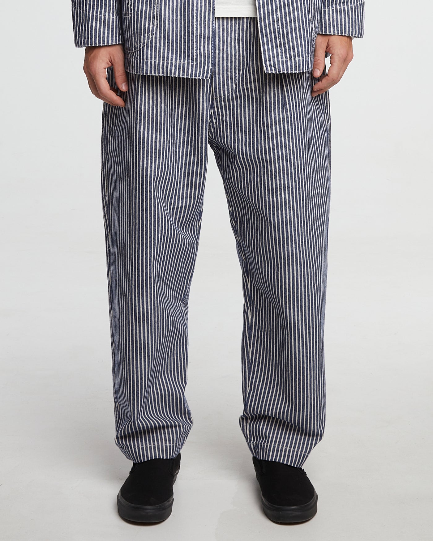 Maharajha Chino Wild Road Stripe Blue/White