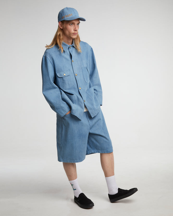 Bermuda Acid Denim Blue