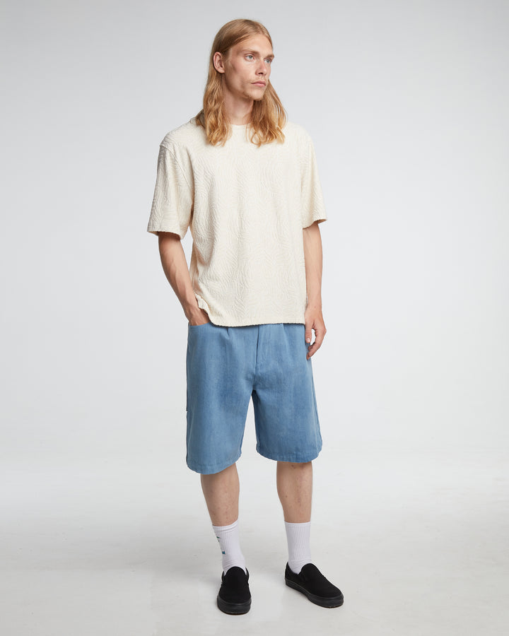 Bermuda Acid Denim Blue