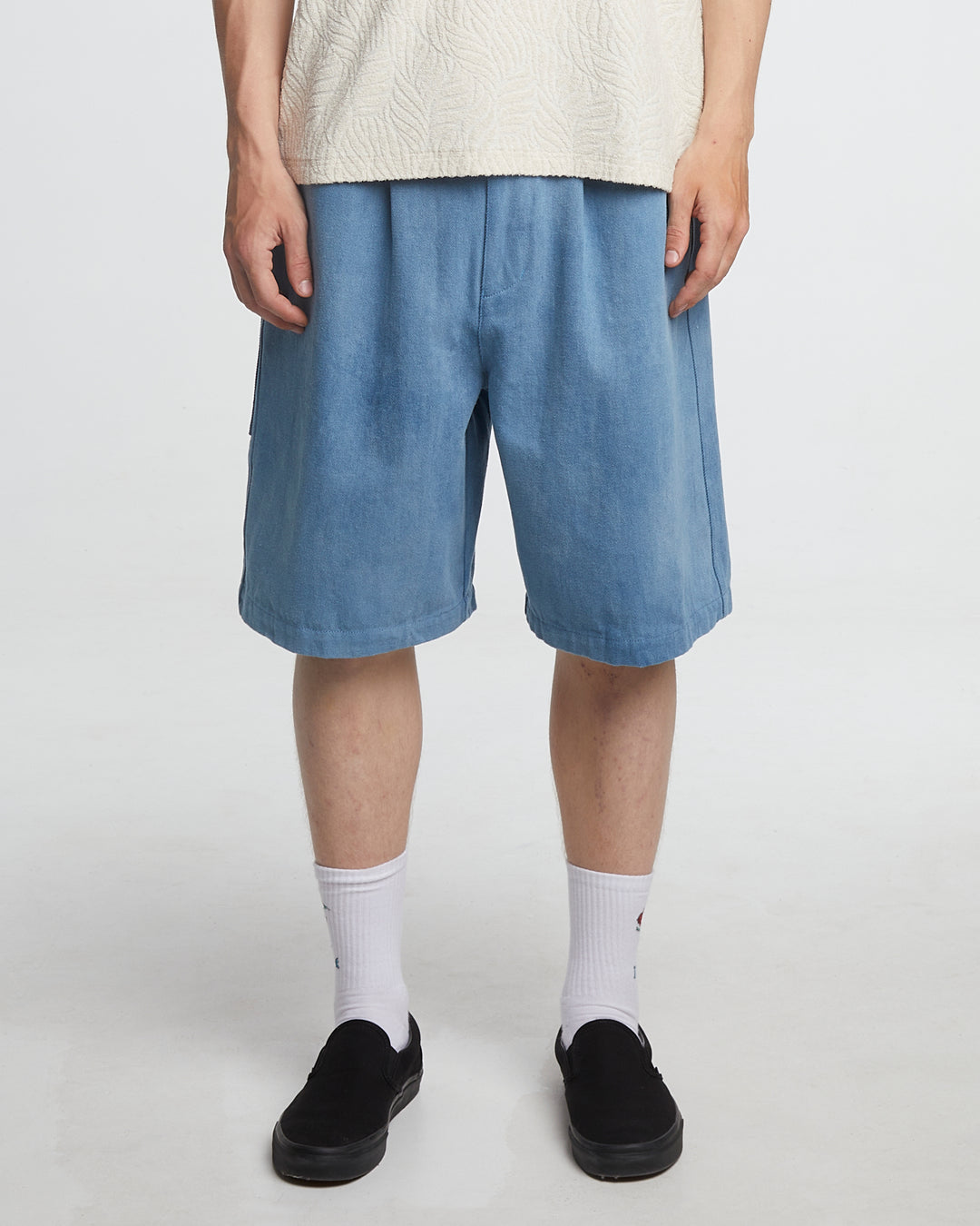 Bermuda Acid Denim Blue