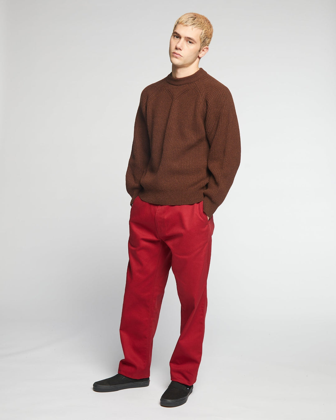 Service Chino Utility Twill Wine
