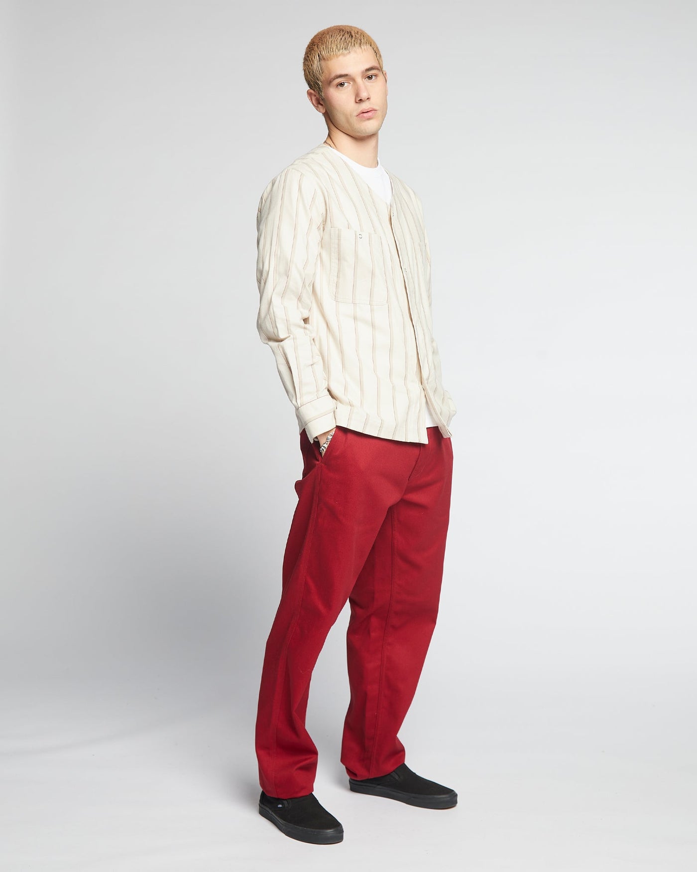 Service Chino Utility Twill Wine