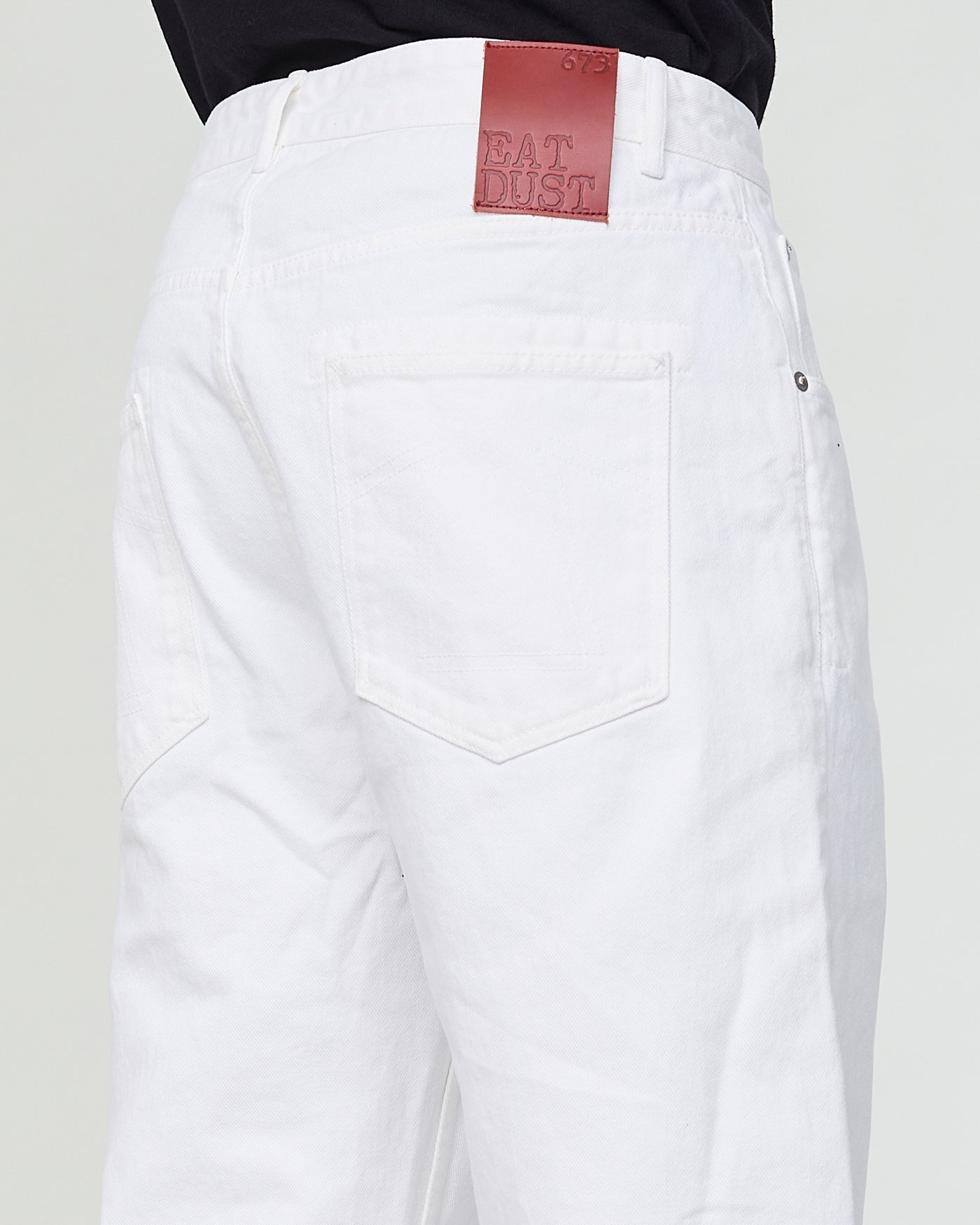 D66 Baggy Fit White Denim