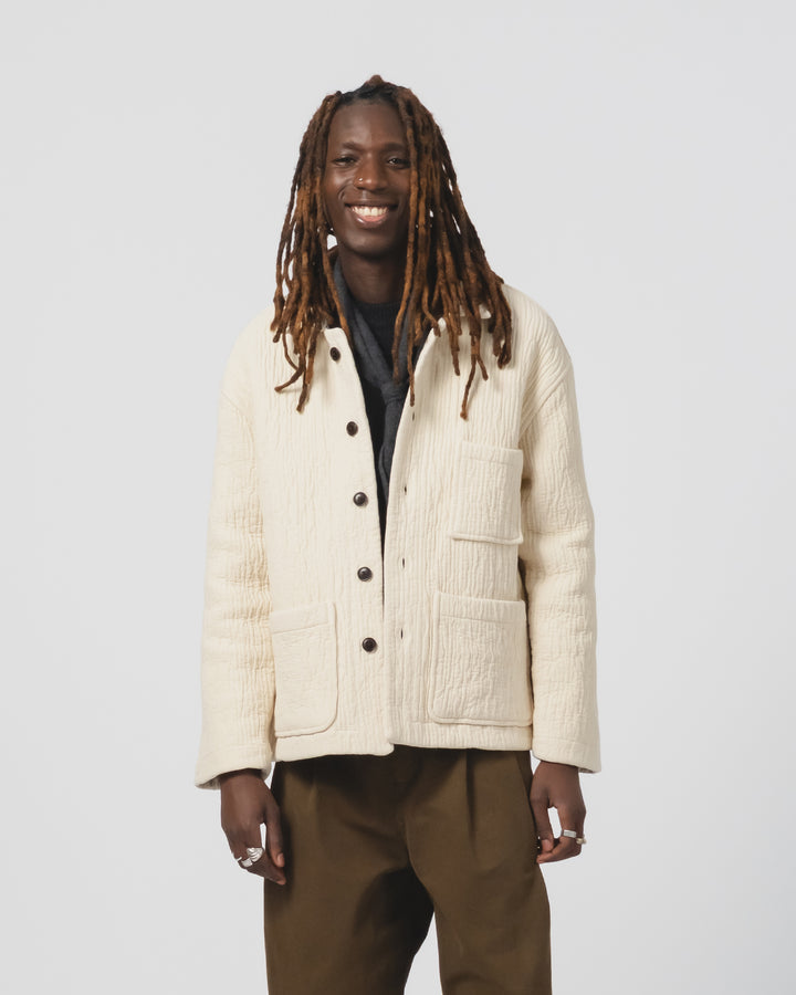 カナシャツ フィヨルドジャカード ウィート