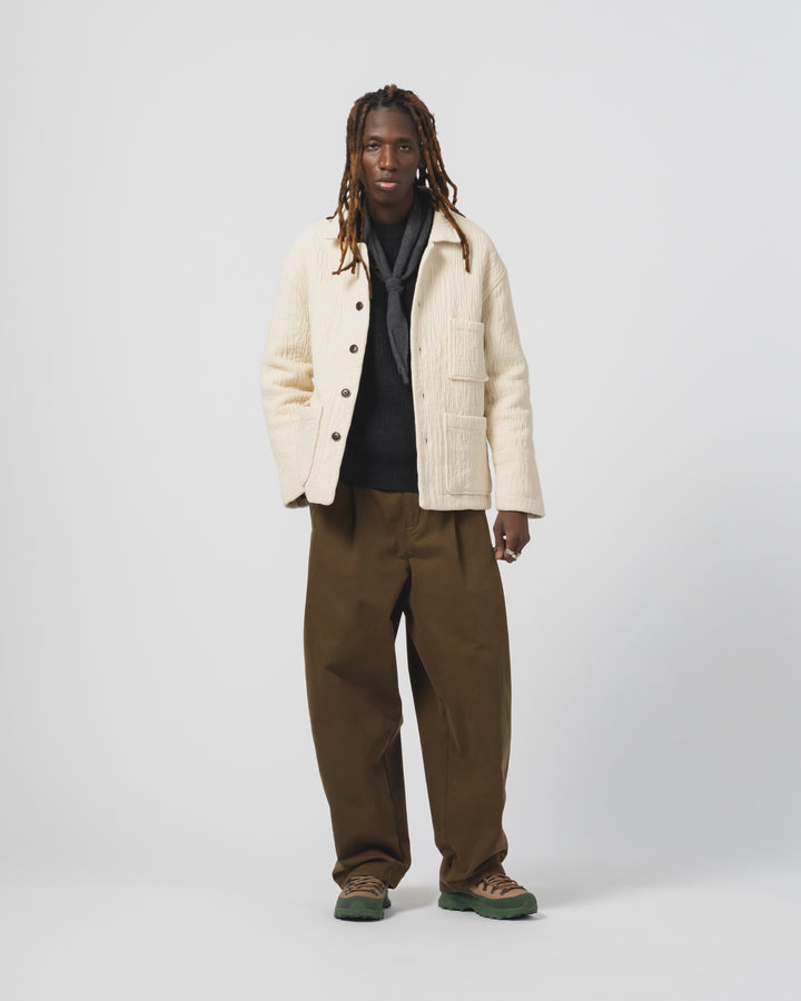 カナシャツ フィヨルドジャカード ウィート