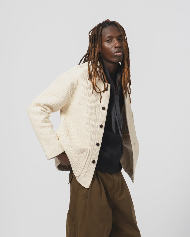 カナシャツ フィヨルドジャカード ウィート