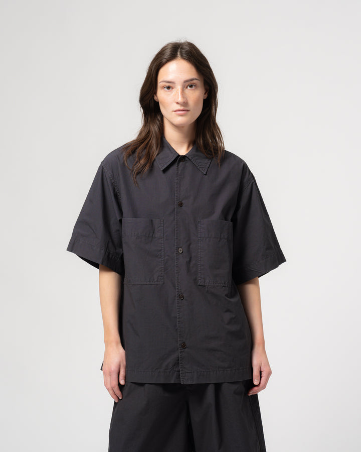 Okinawa Shirt Riviera Cotton Midnight Blue