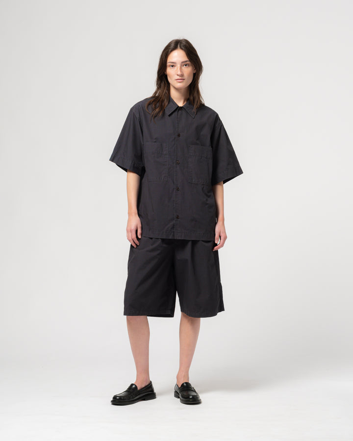 Okinawa Shirt Riviera Cotton Midnight Blue