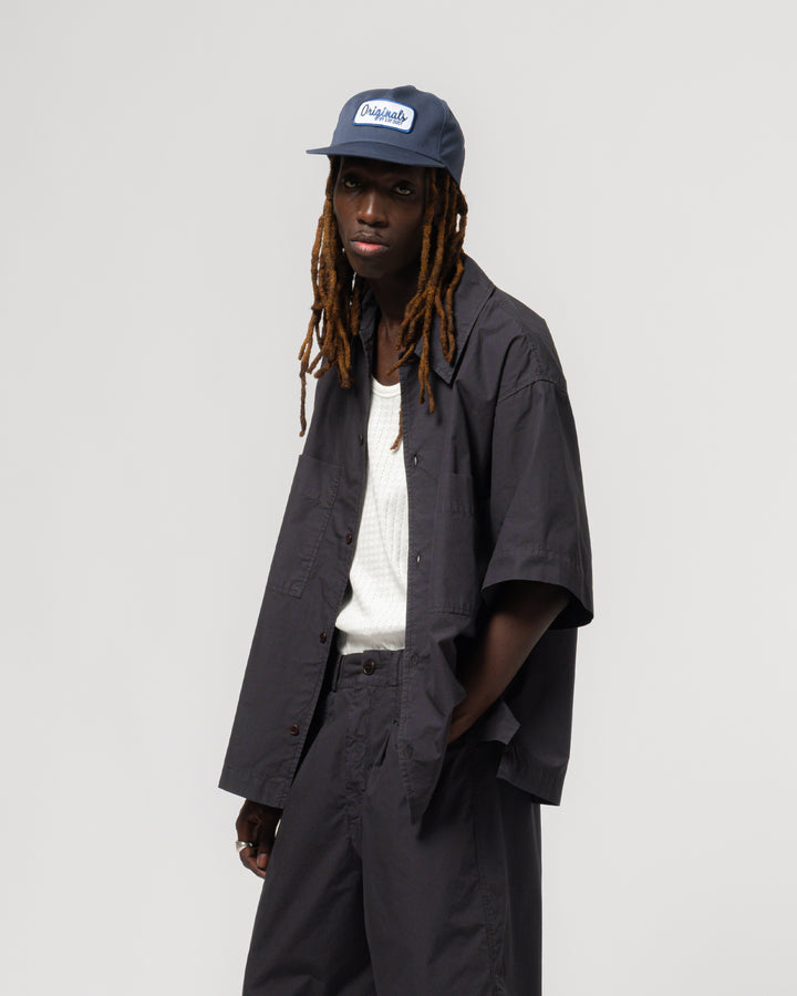 Okinawa Shirt Riviera Cotton Midnight Blue