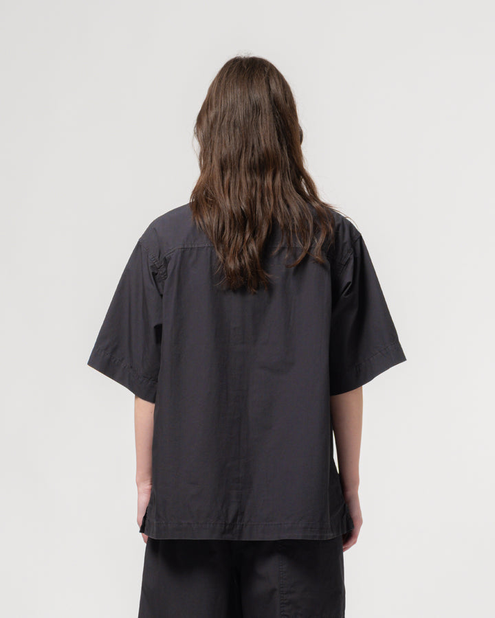Okinawa Shirt Riviera Cotton Midnight Blue