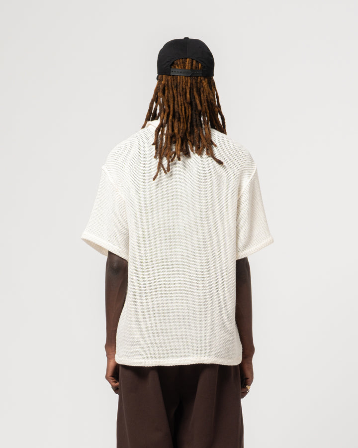 Breeze Shirt Trellis Cotton Ecru