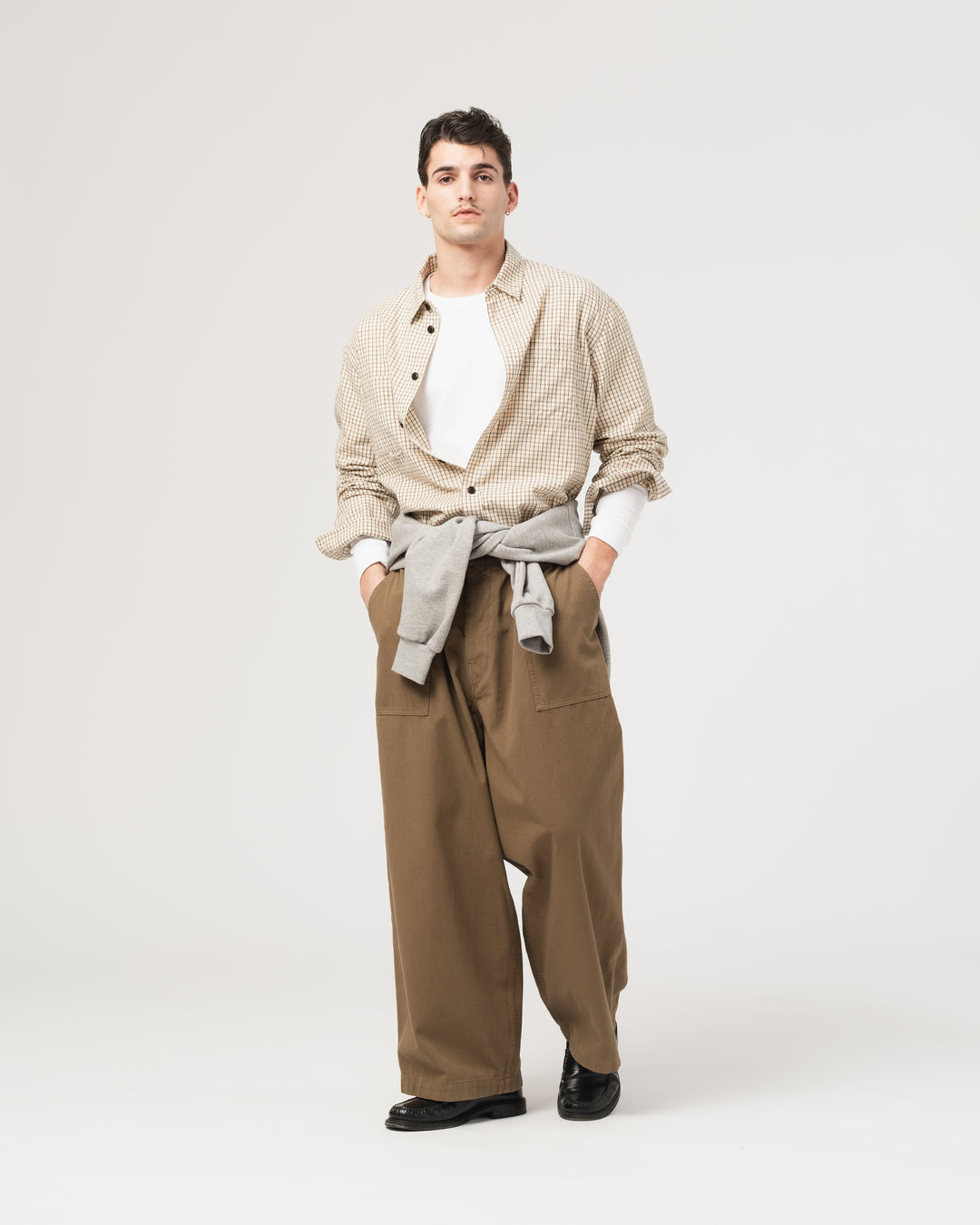 Combat Shirt Cantucci Check Wheat