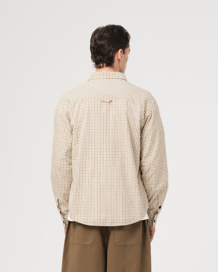 Combat Shirt Cantucci Check Wheat