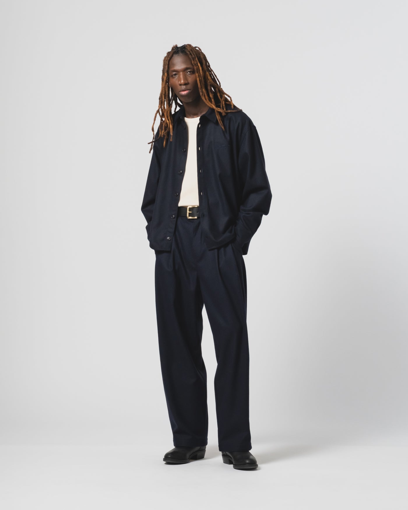 Workshirt Cashart Wool Inkt
