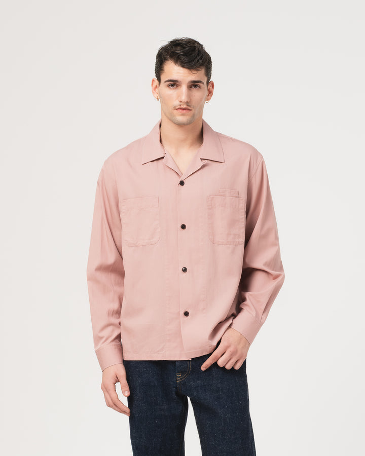 Havana Shirt Elba Satin Rose