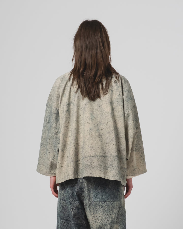 Shogun Kimono Felino Cord ベージュ/インク色