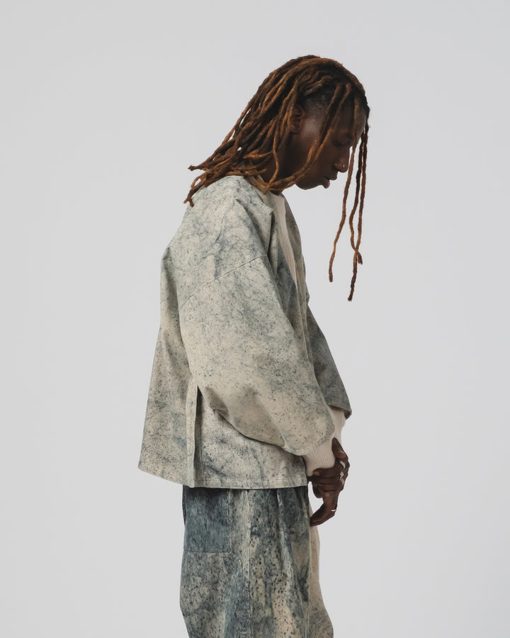 Shogun Kimono Felino Cord ベージュ/インク色