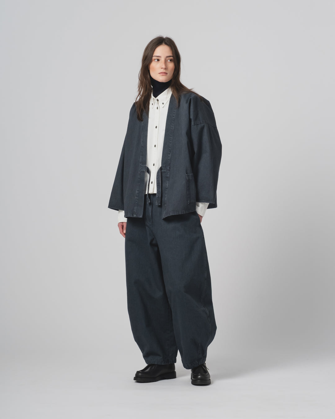 Shogun Kimono Griffin Denim Asphalt