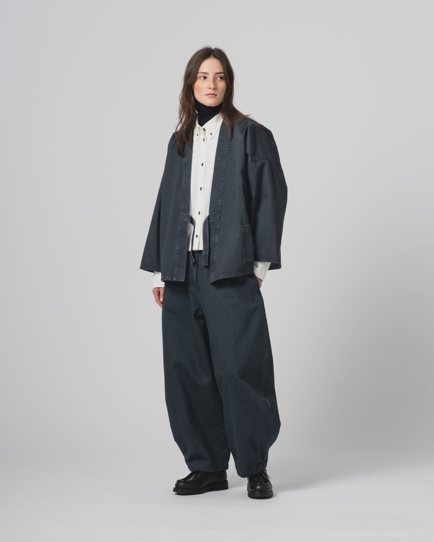 Shogun Kimono Griffin Denim Asphalt