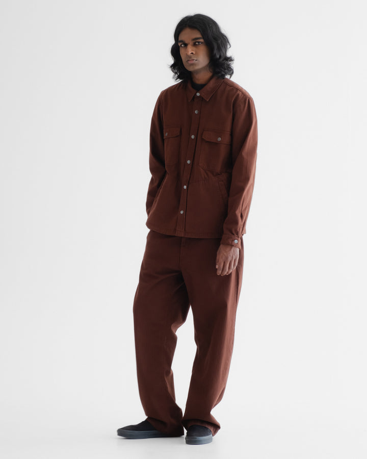 Troy Shirt Hbt Chocolate