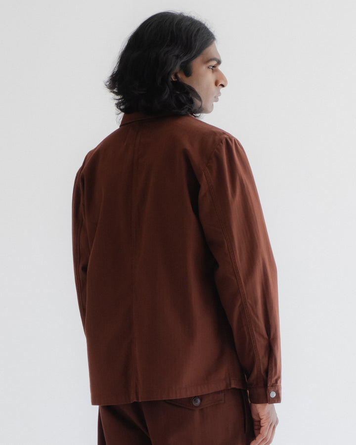 Troy Shirt Hbt Chocolate