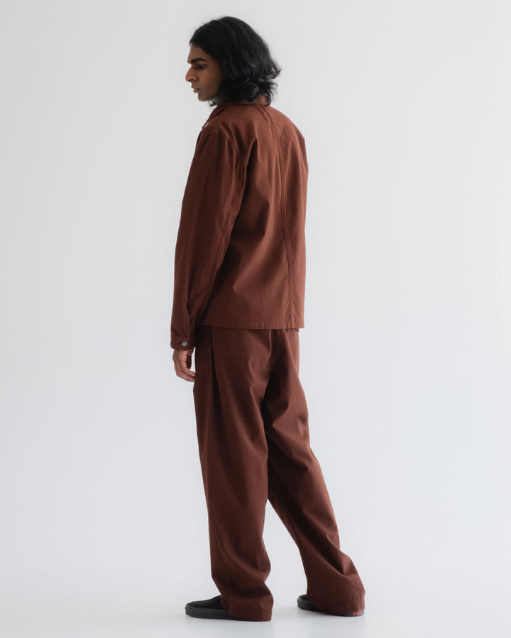 Troy Shirt Hbt Chocolate