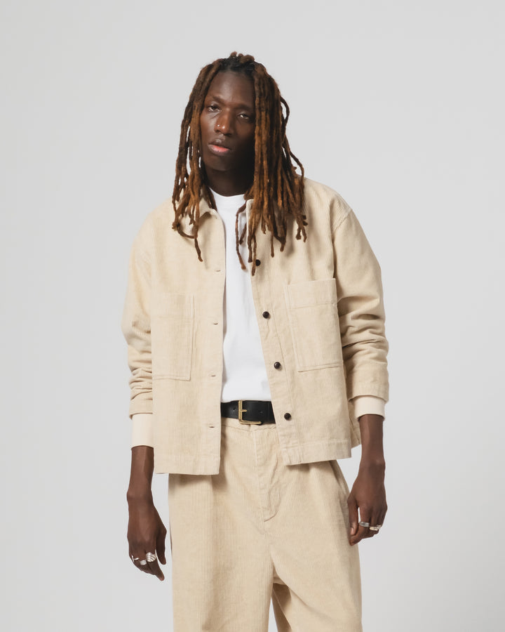 Picabia Shirt Natural Cord Wheat