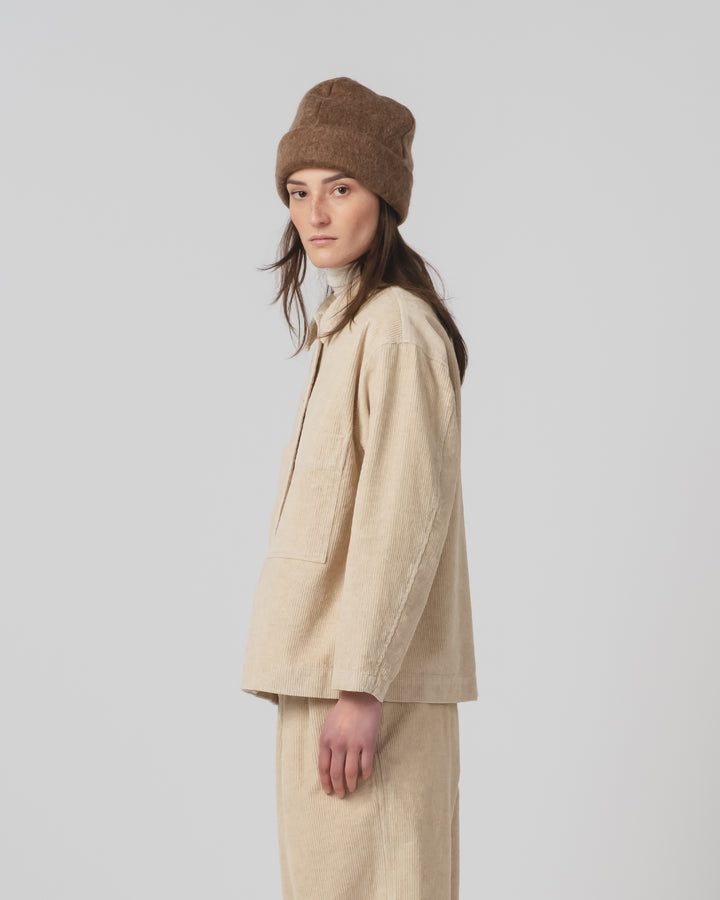 Picabia Shirt Natural Cord Wheat