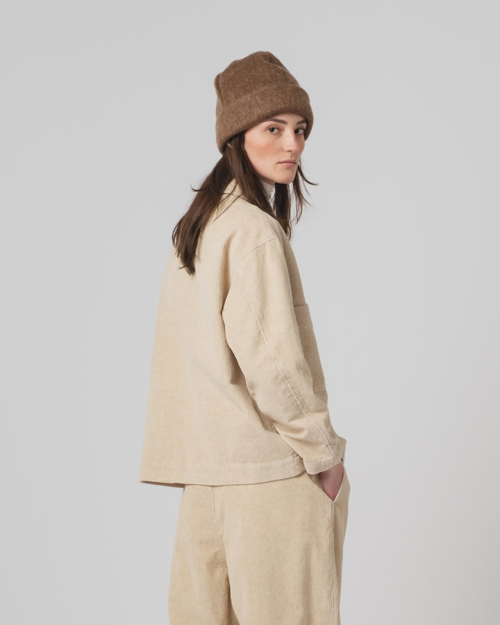 Picabia Shirt Natural Cord Wheat