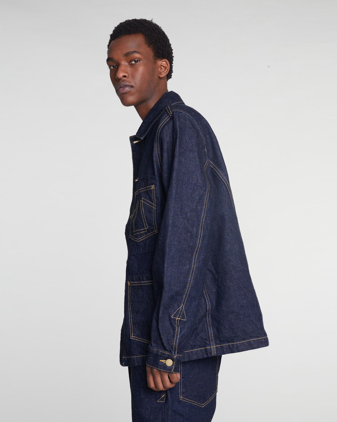 Chore Jacket D66 Selvedge Denim Indigo