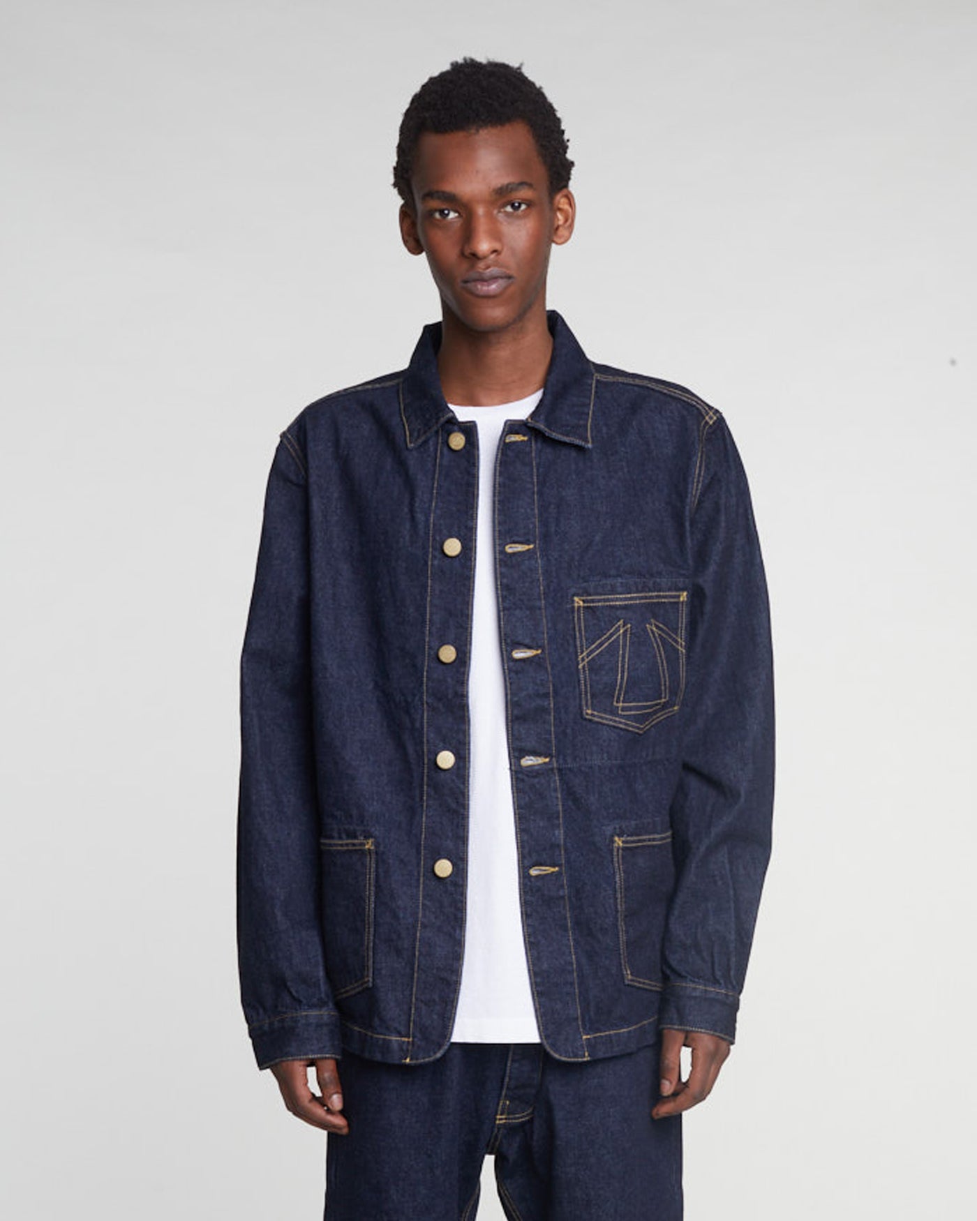 Chore Jacket D66 Selvedge Denim Indigo