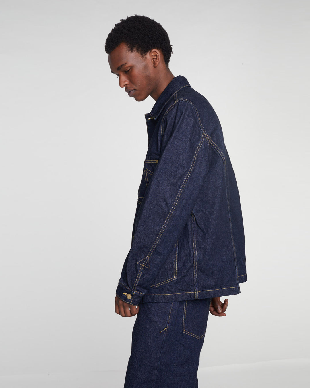 Chore Jacket 66 Selvedge Denim Indigo – Eat Dust
