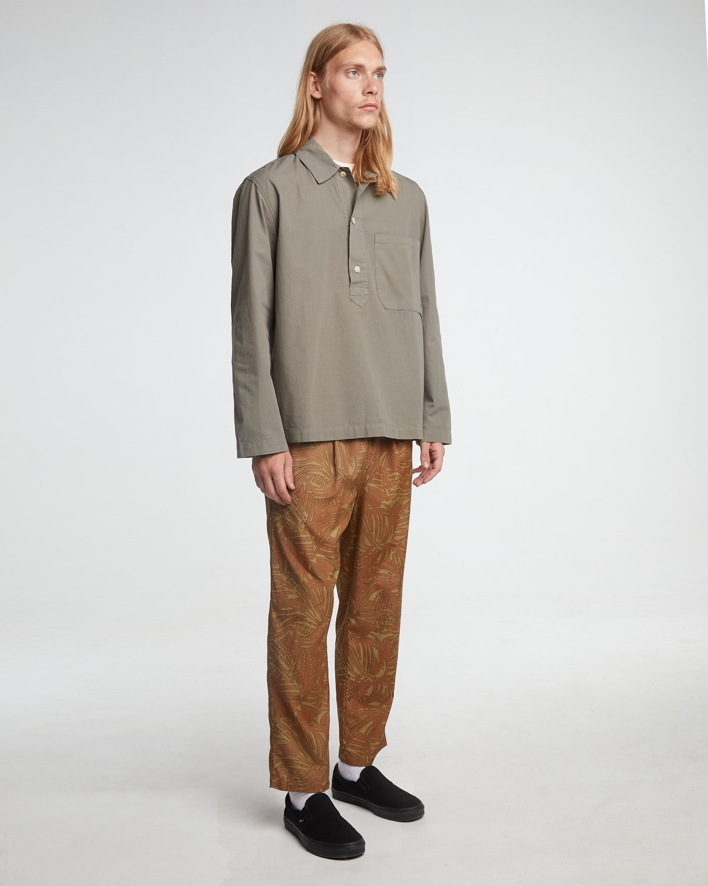 Fisherman Shirt Ripstop Cobblestone