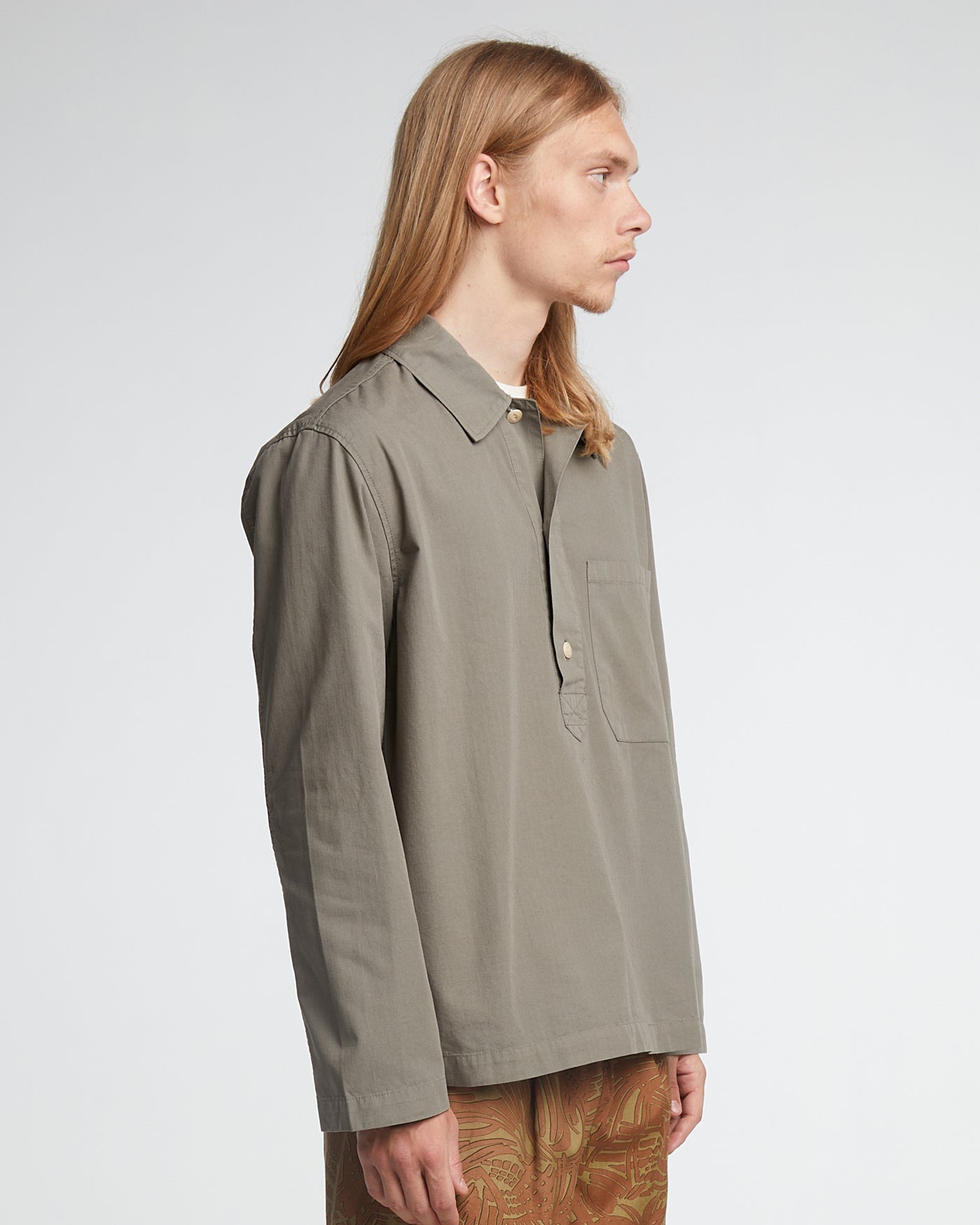 Fisherman Shirt Ripstop Cobblestone