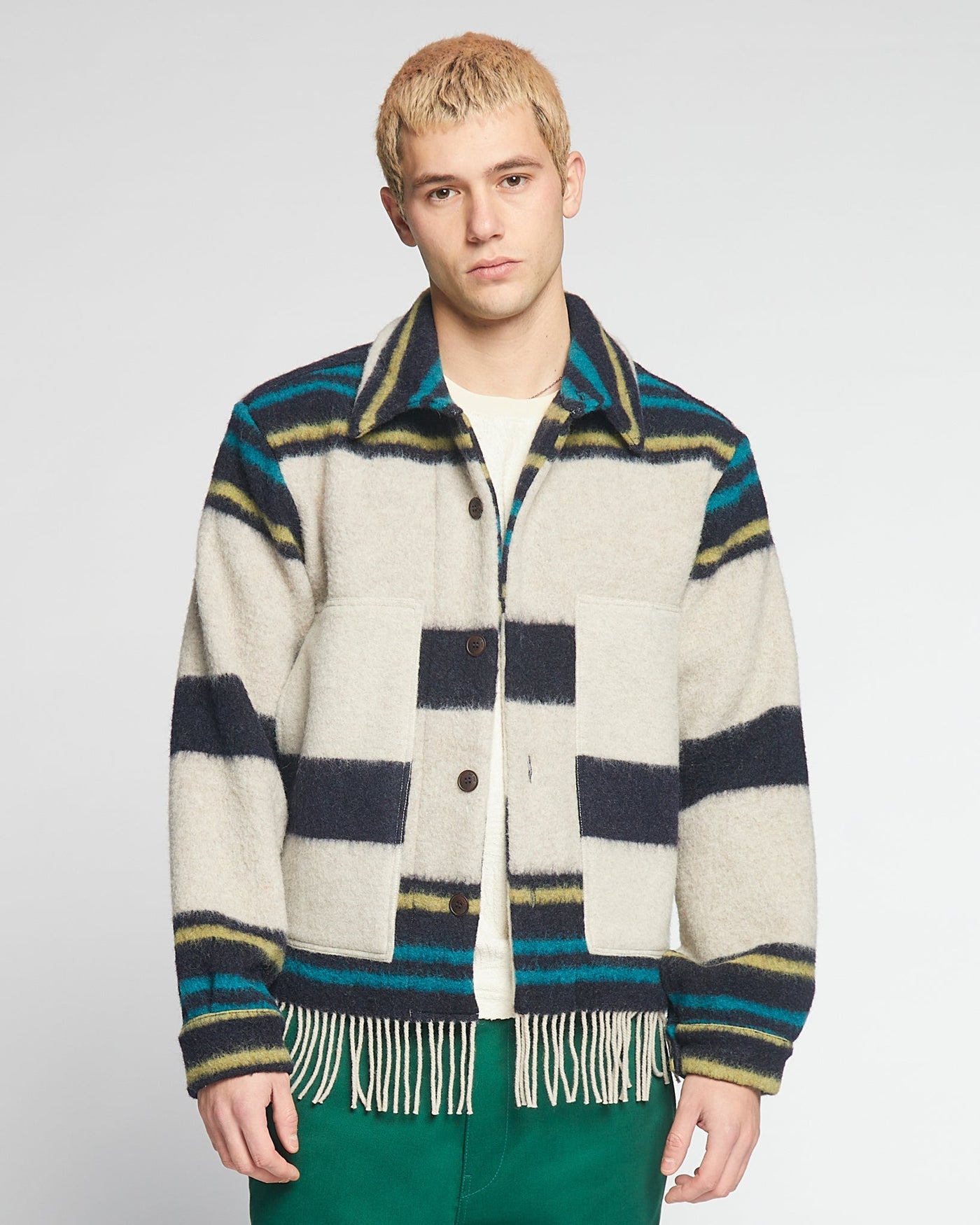 Marina Shirt Blanket Wool Multi