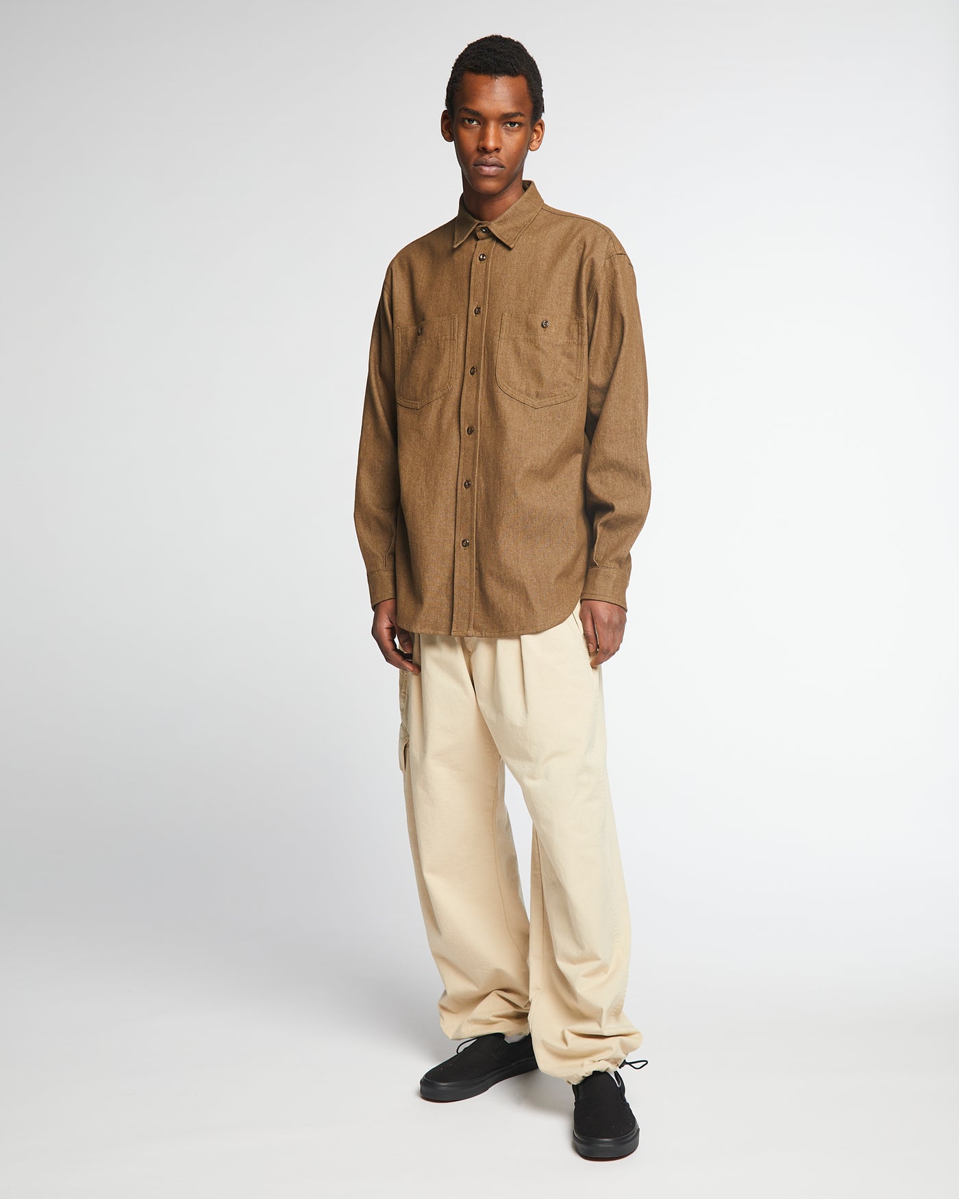 Mechanic Shirt Vaquero Light Brown