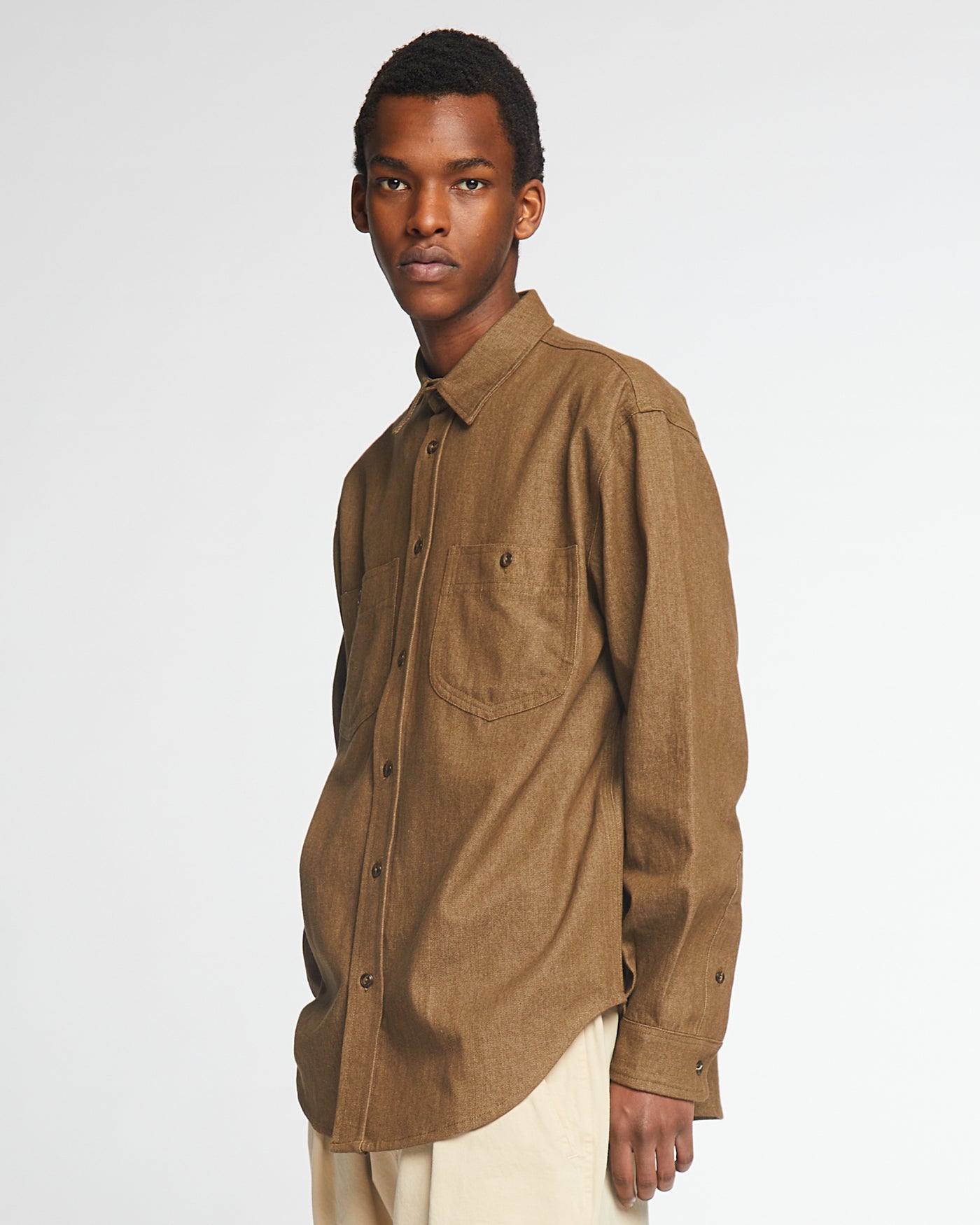 Mechanic Shirt Vaquero Light Brown