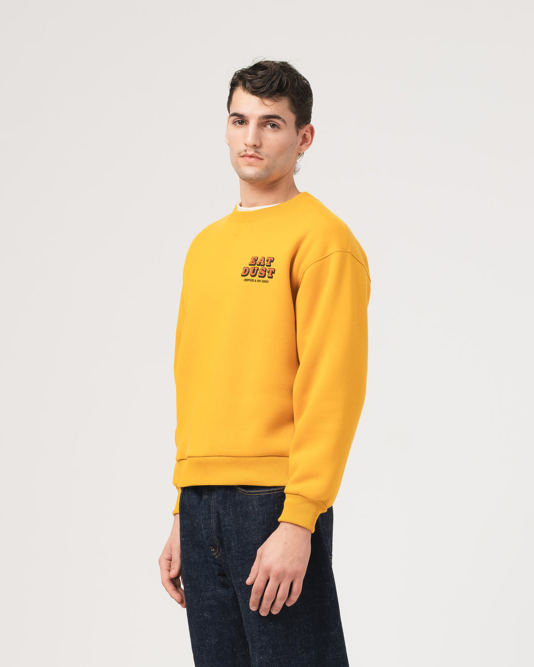 Choppers & Dry Goods Sweater Jefferson Fleece Yellow