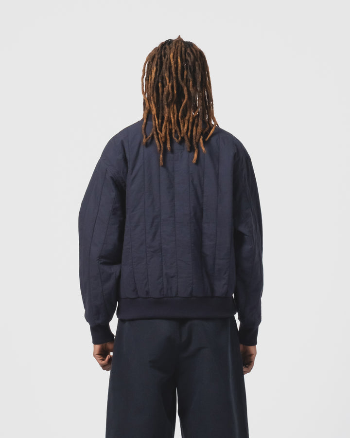 オスロ・スウェット・キルテッドコットン・インク