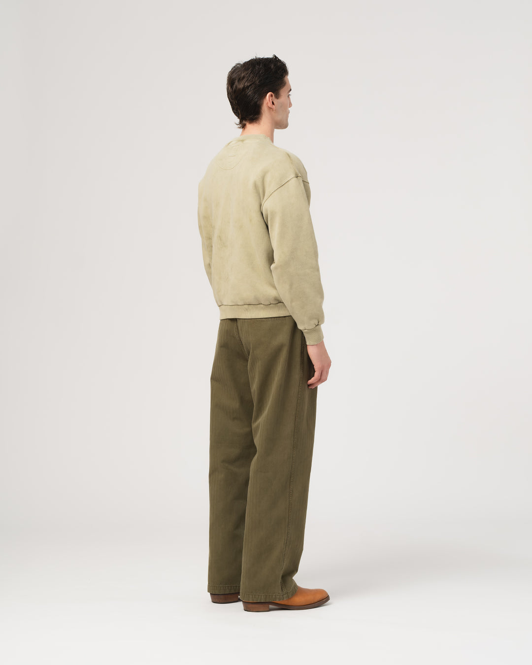 Detroit Sweater Basic Fleece Avocado
